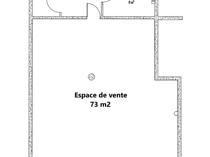 LOCAL COMMERCIAL – 90 M2 – COLMAR CENTRE